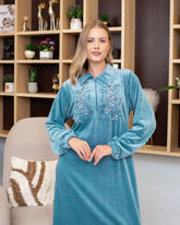 عباية حريمي شتوي مطرزه هايدي (11)