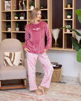 بيجامة حريمي هايدي مطبوعه (10)