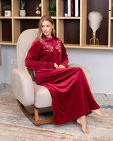 عباية حريمي شتوي مطرزه هايدي (4)