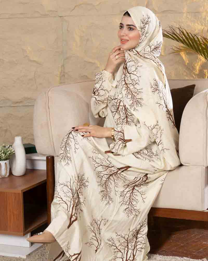 إسدال حريمي نسيج فبران (4) Secondary image