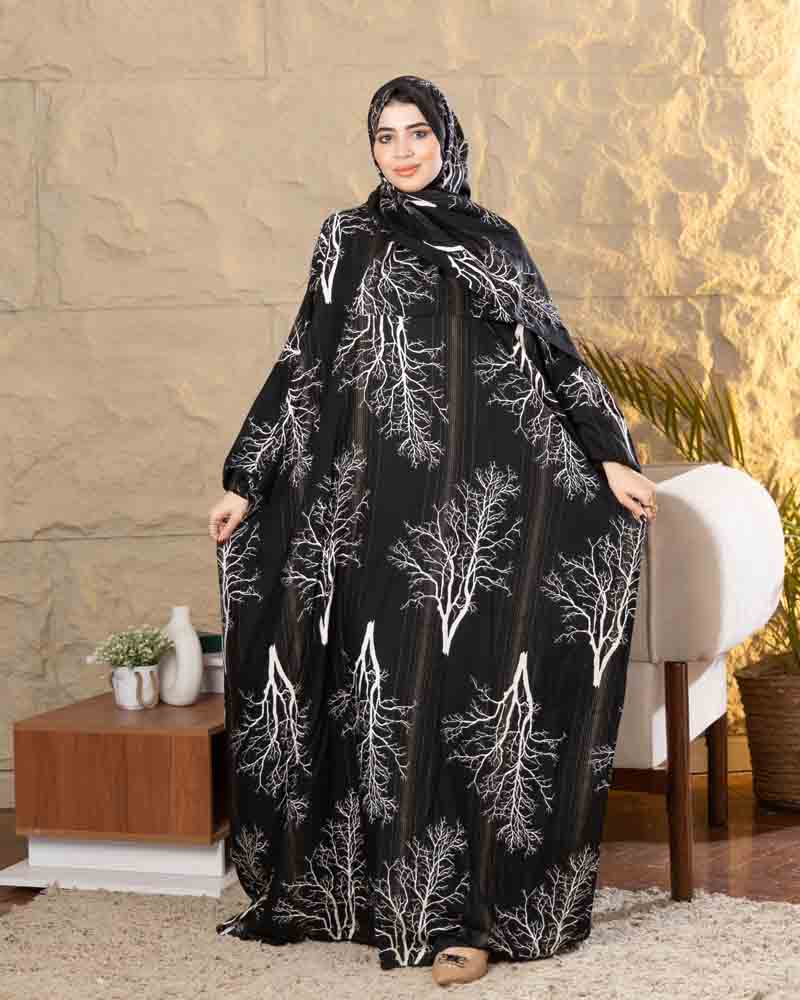 إسدال حريمي نسيج فبران (4)