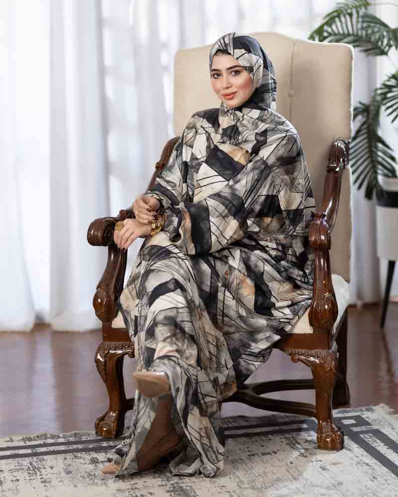 إسدال حريمي نسيج فبران (5) Main image
