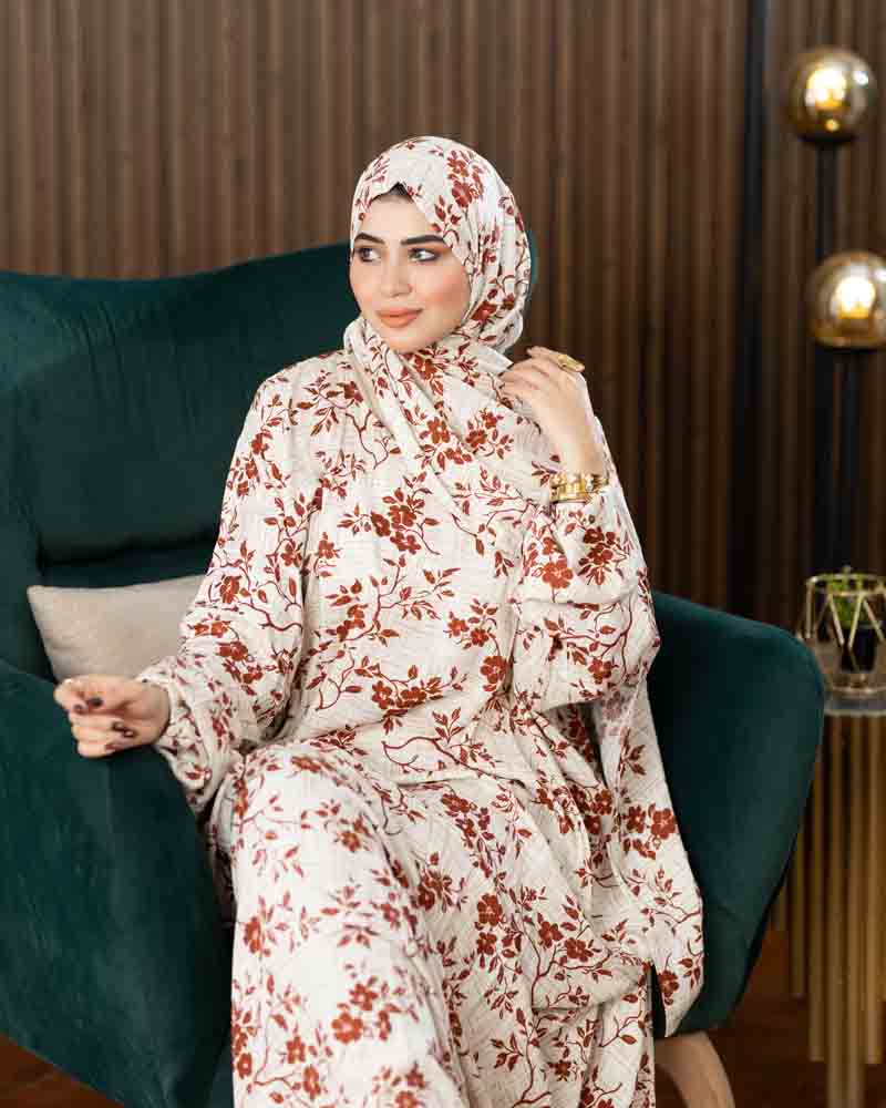 إسدال حريمي نسيج فبران (6)