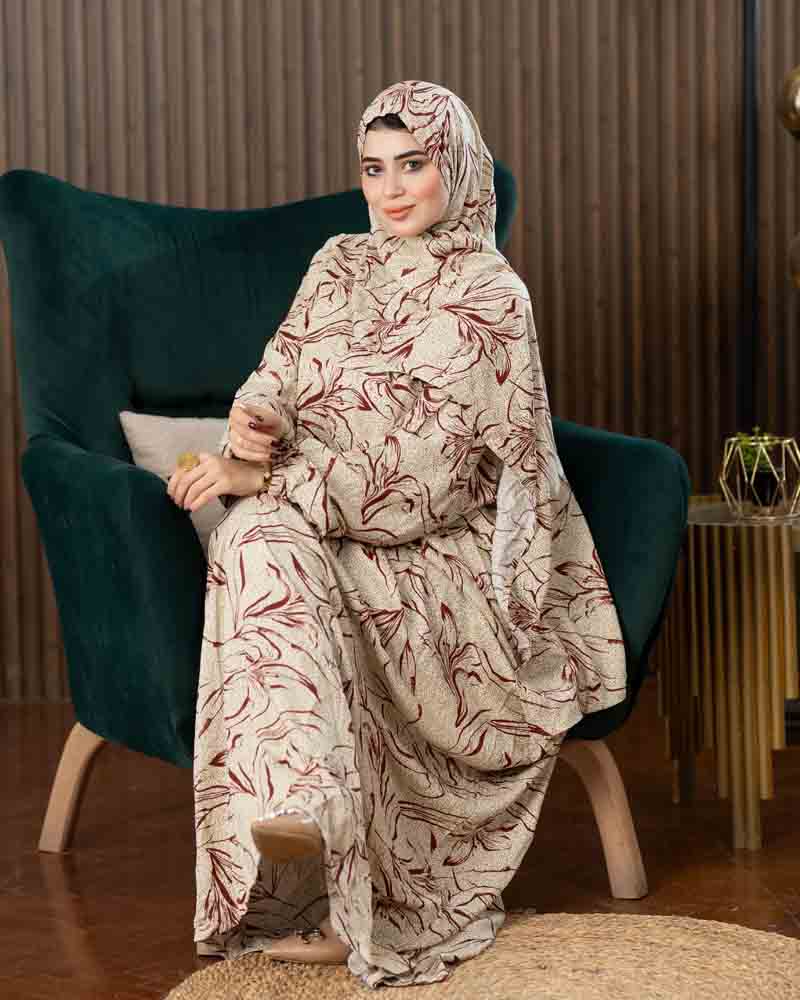 إسدال حريمي نسيج فبران (7) Main image