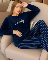 بيجامة حريمي هايدي مطبوعه  (8)