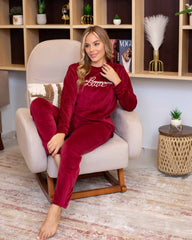 بيجامة حريمي هايدي سادة  (14)