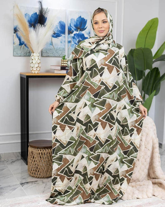 إسدال حريمي نسيج فبران (3) 2 1482